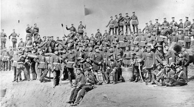 Soldats français, vers 1870 - French Photographer